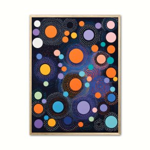 Numismatic Polka Galaxy plakat