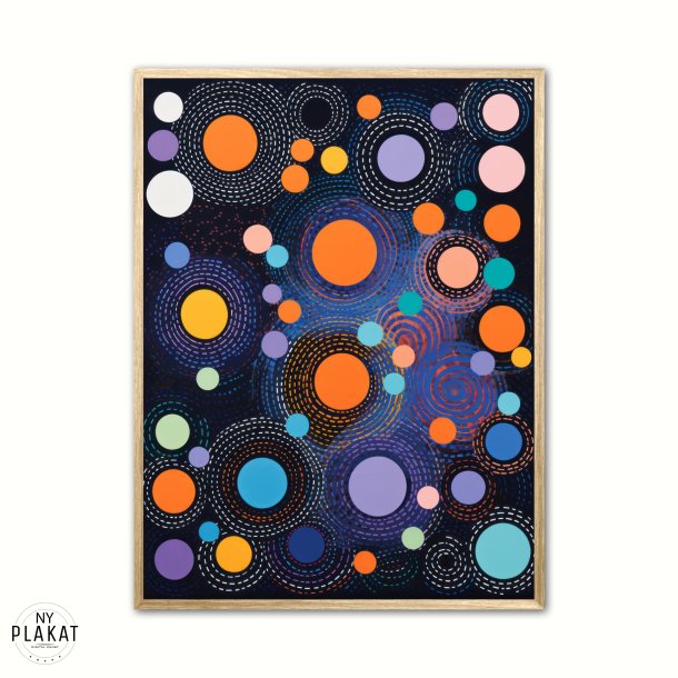 Numismatic Polka Galaxy plakat