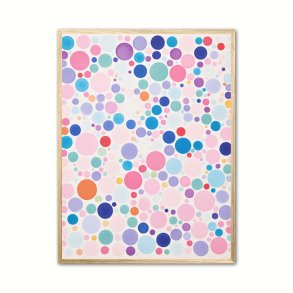Pastel Circle Fusion plakat