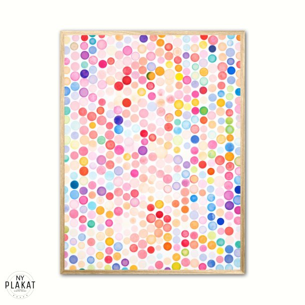 Pastel Polka Madness Vault plakat