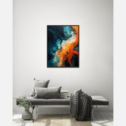 Otherworldly Spell - Abstrakt Plakat