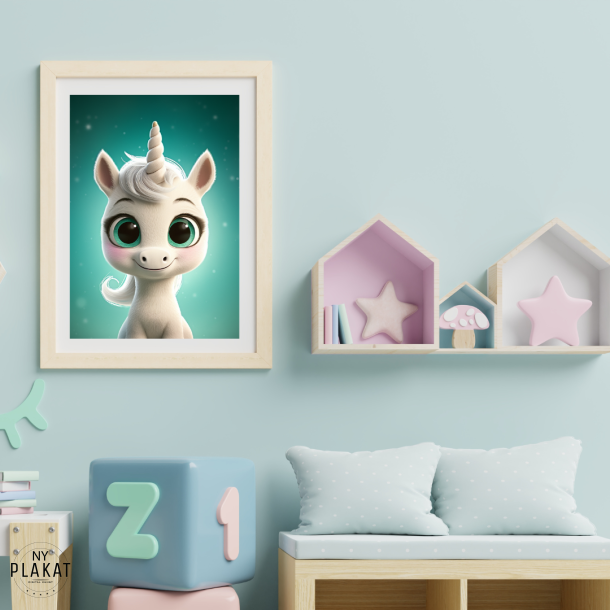 Enhjrning Plakat 42 - Brneplakat