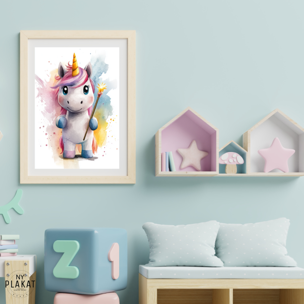 Enhjrning Plakat 50 - Brneplakat