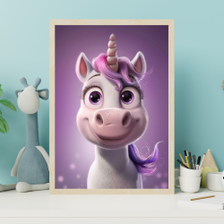 Enhjrning Plakat 49 - Brneplakat