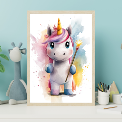 Enhjrning Plakat 50 - Brneplakat