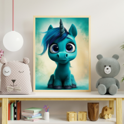 Enhjrning Plakat 48 - Brneplakat