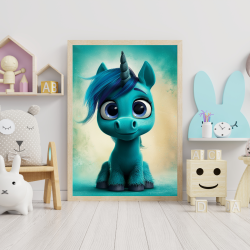 Enhjrning Plakat 48 - Brneplakat