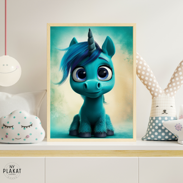 Enhjrning Plakat 48 - Brneplakat