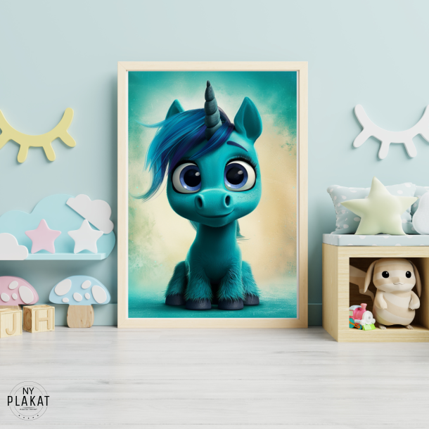 Enhjrning Plakat 48 - Brneplakat