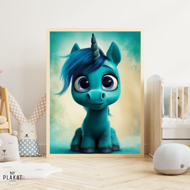 Enhjrning Plakat 48 - Brneplakat