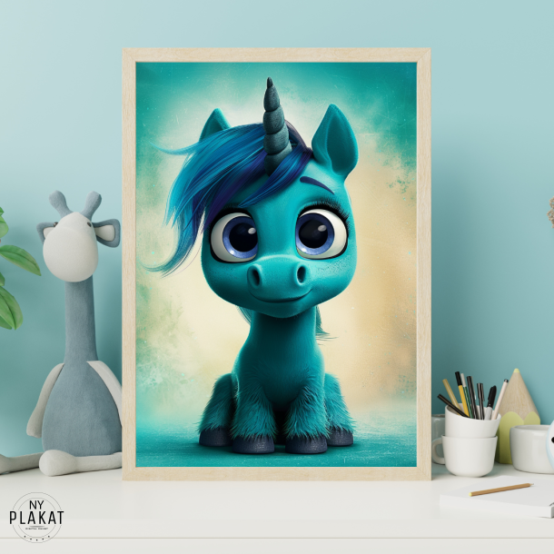 Enhjrning Plakat 48 - Brneplakat