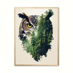 Skovens Dyrehoveder - Plakatst