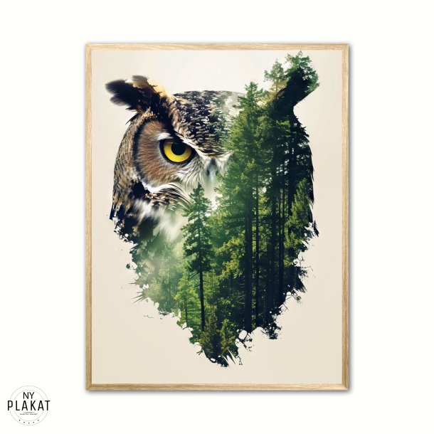 Skovens Dyrehoveder - Plakatst