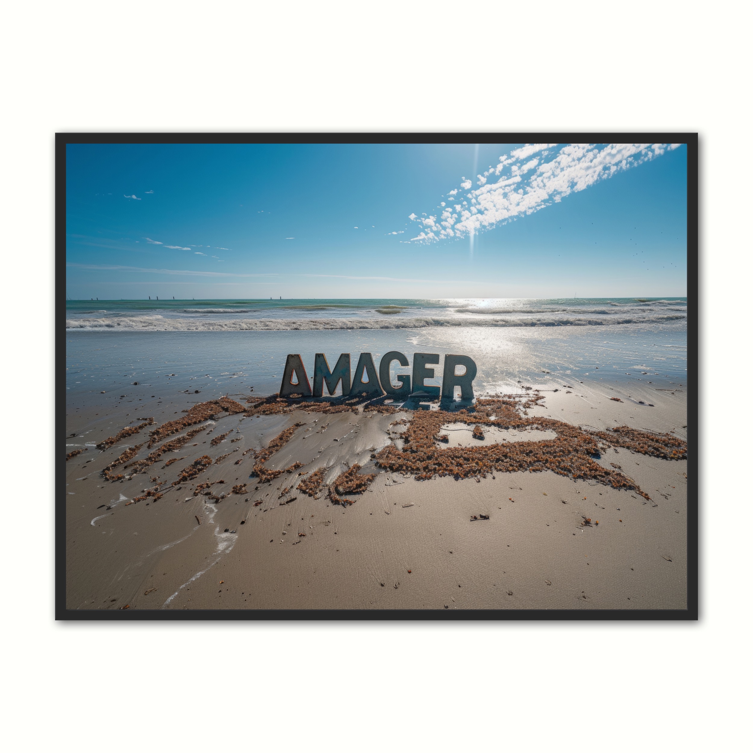 Amager Byplakat 4 30 x 40 cm