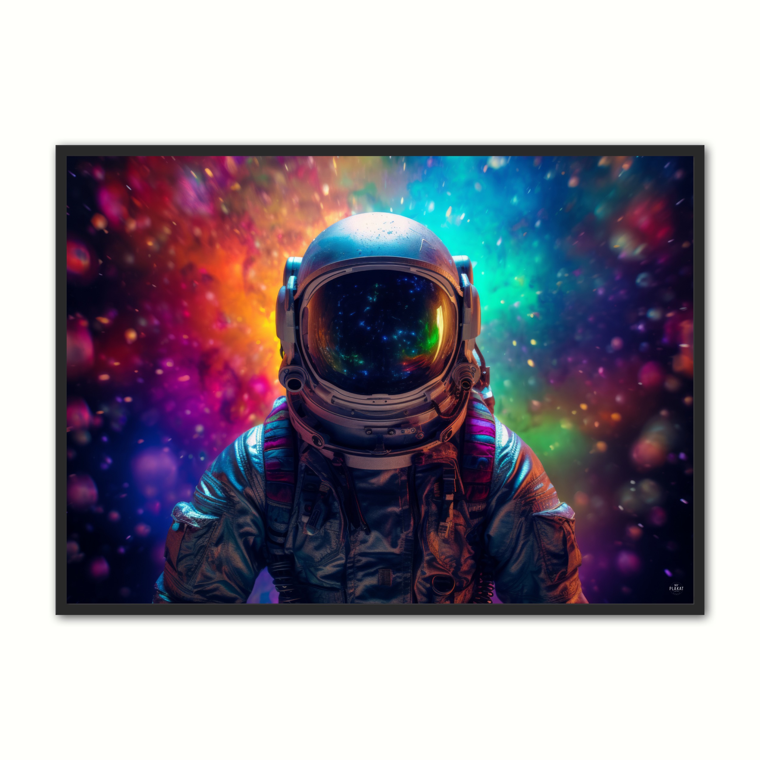 Plakat med Astronaut Plakat Nr. 4 21 x 29,7 cm (A4)