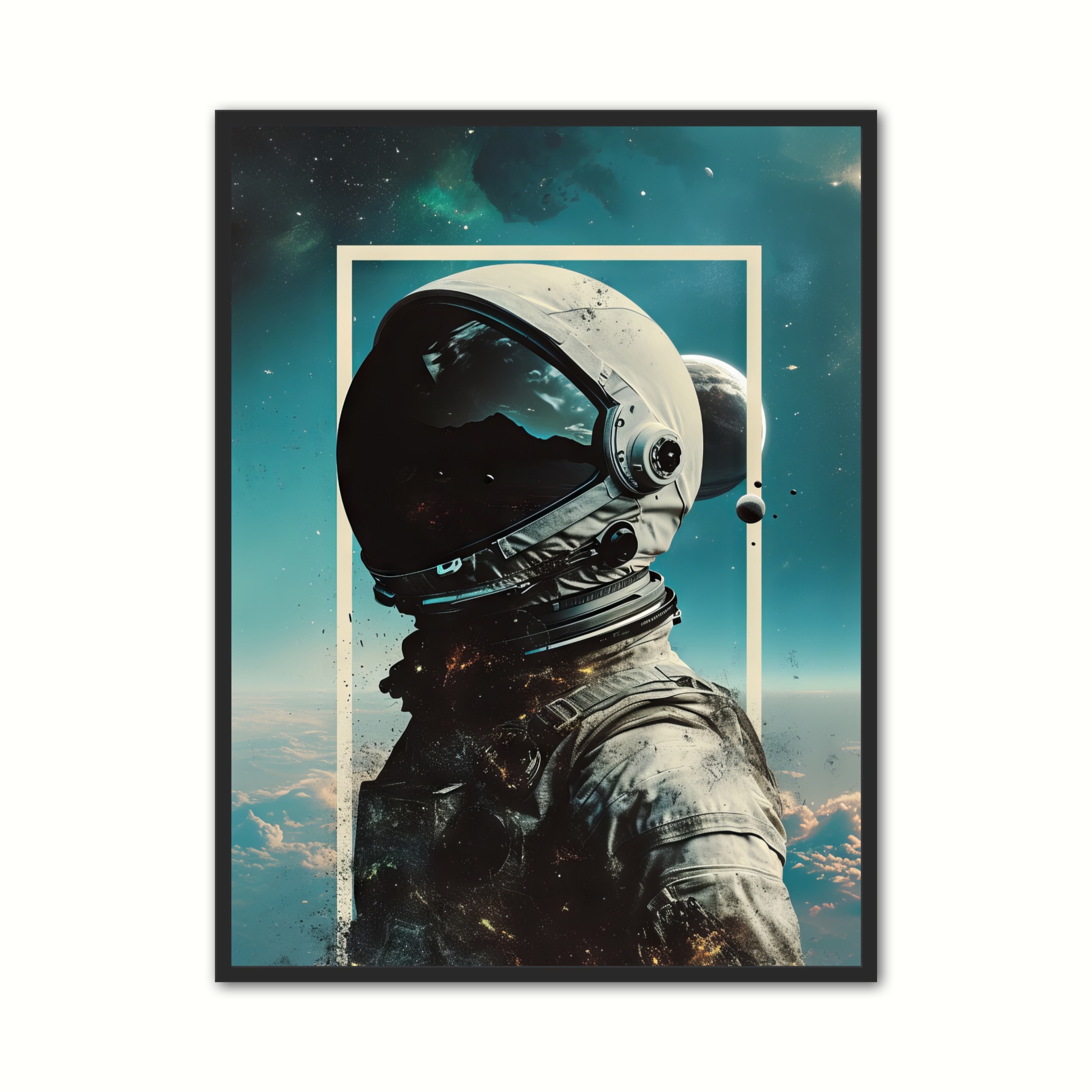 Plakat med Astronaut Plakat Nr. 26 21 x 29,7 cm (A4)