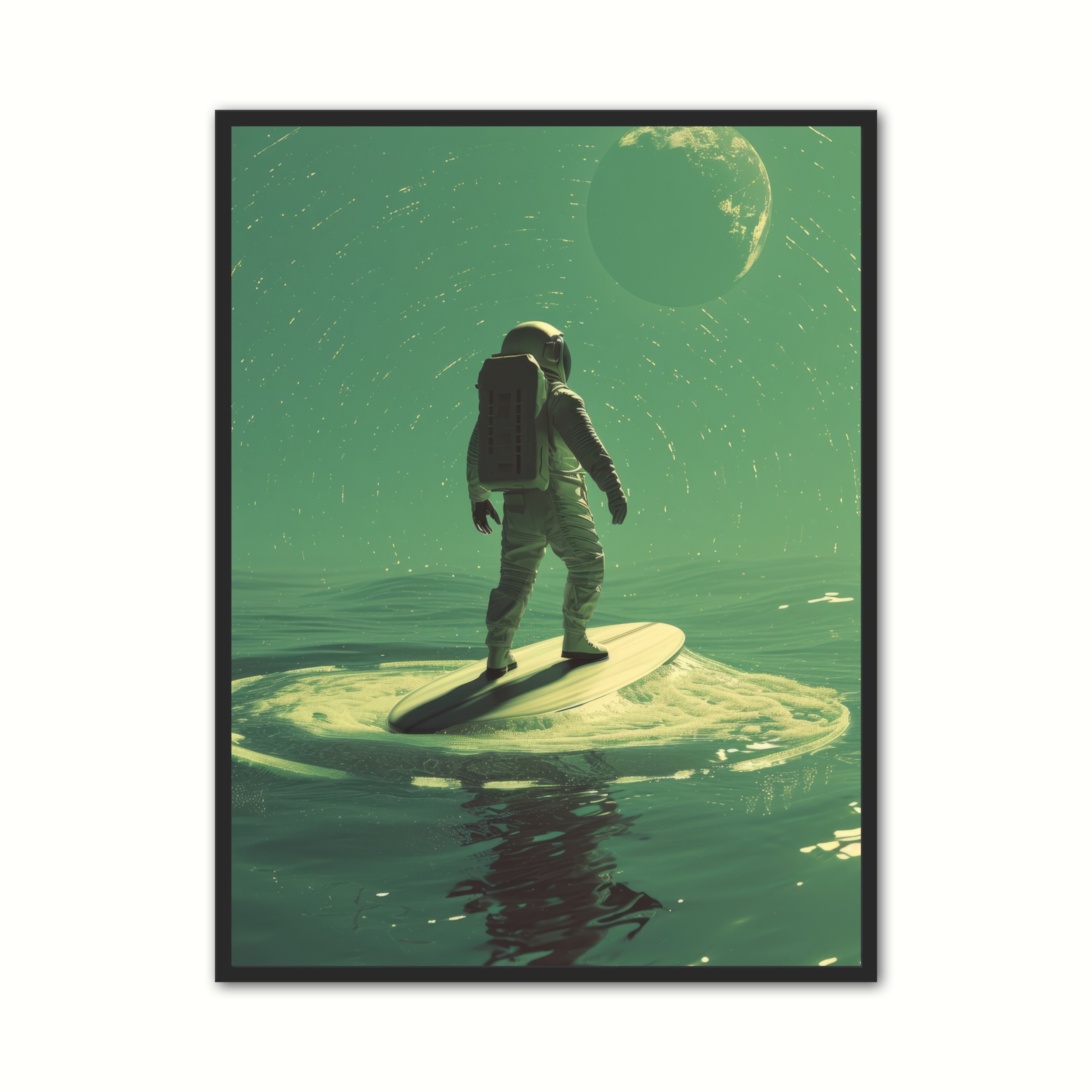 Plakat med Astronaut Plakat Nr. 21 30 x 40 cm