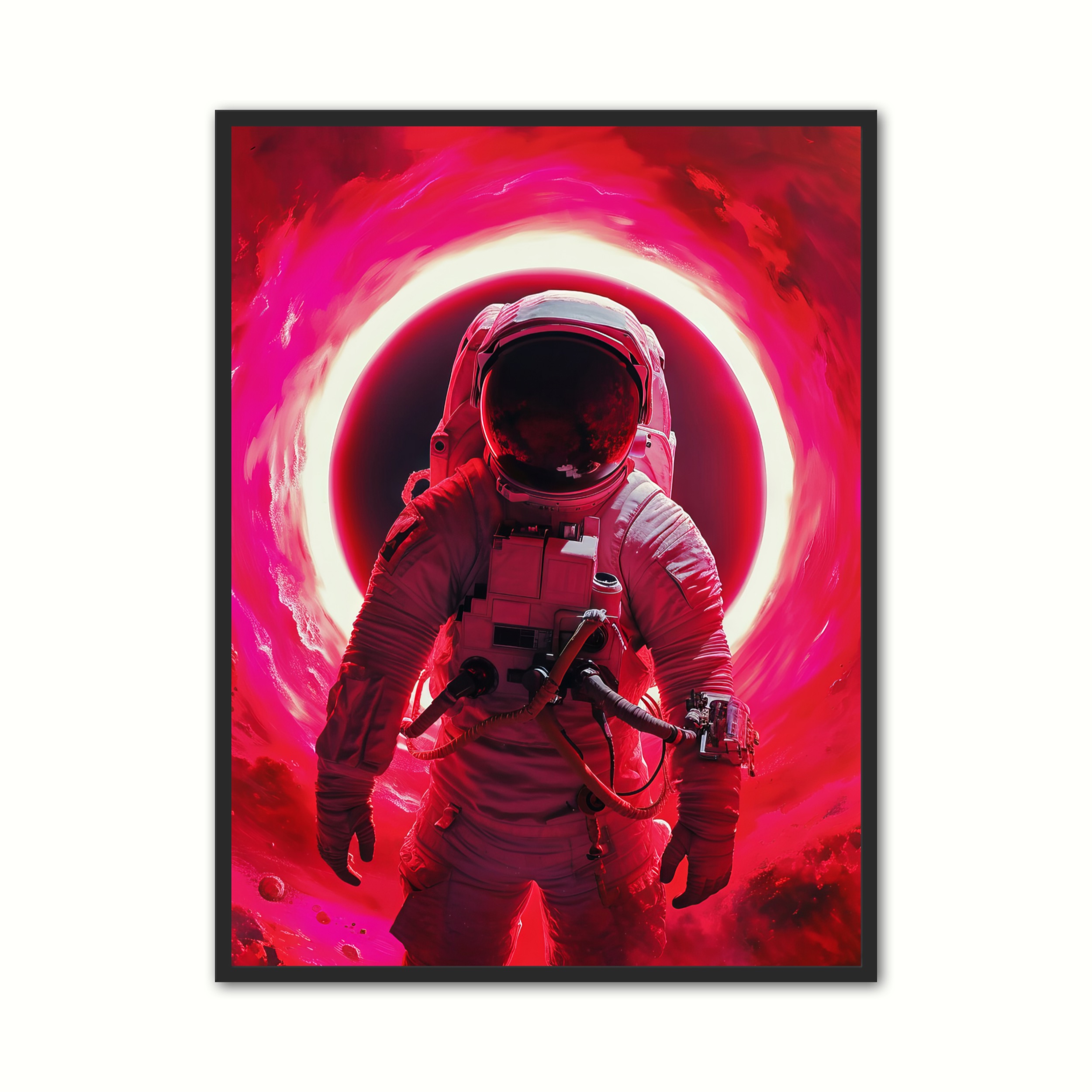 Plakat med Astronaut Plakat Nr. 11 21 x 29,7 cm (A4)