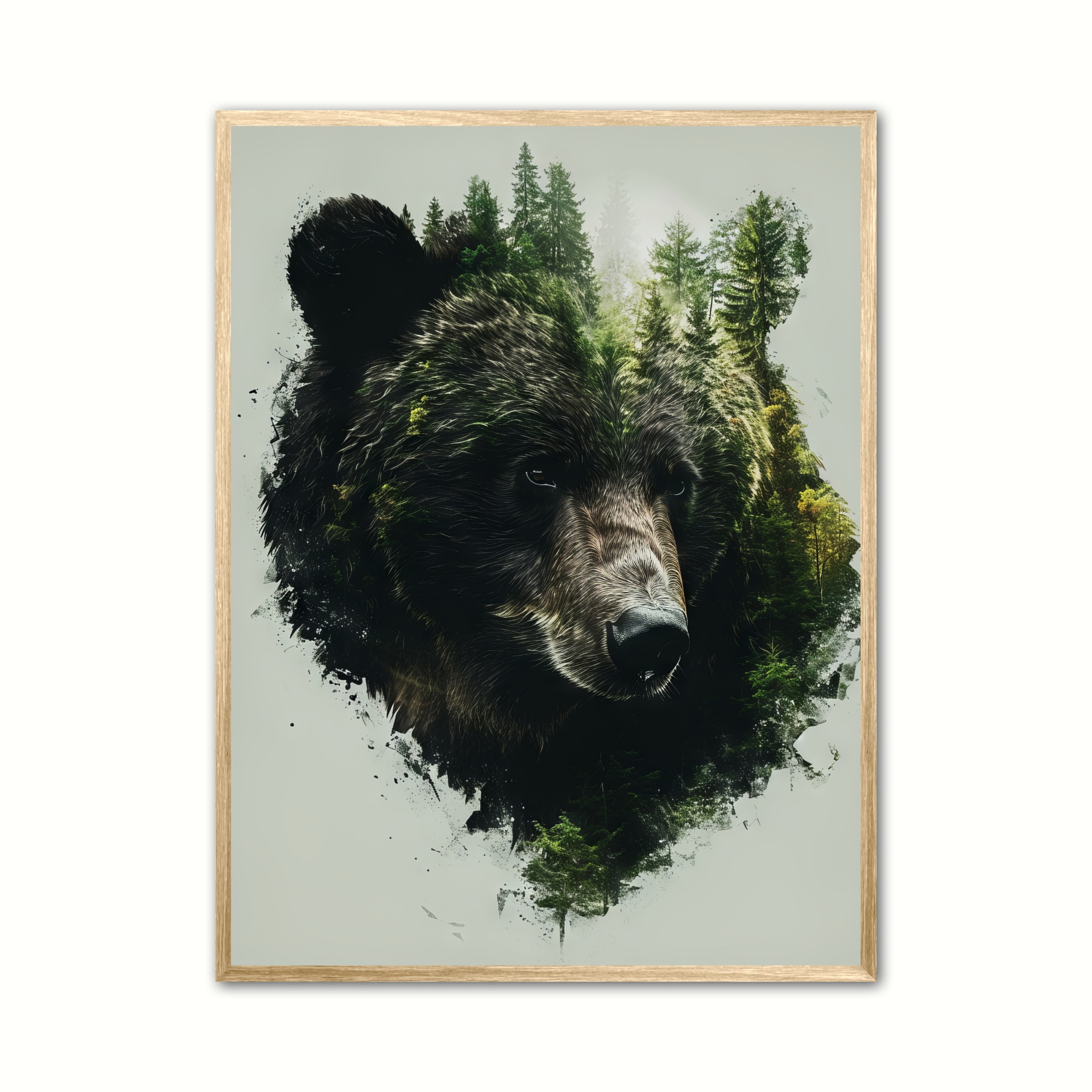 Plakat med Bjrn Plakat 4 21 x 29,7 cm (A4)