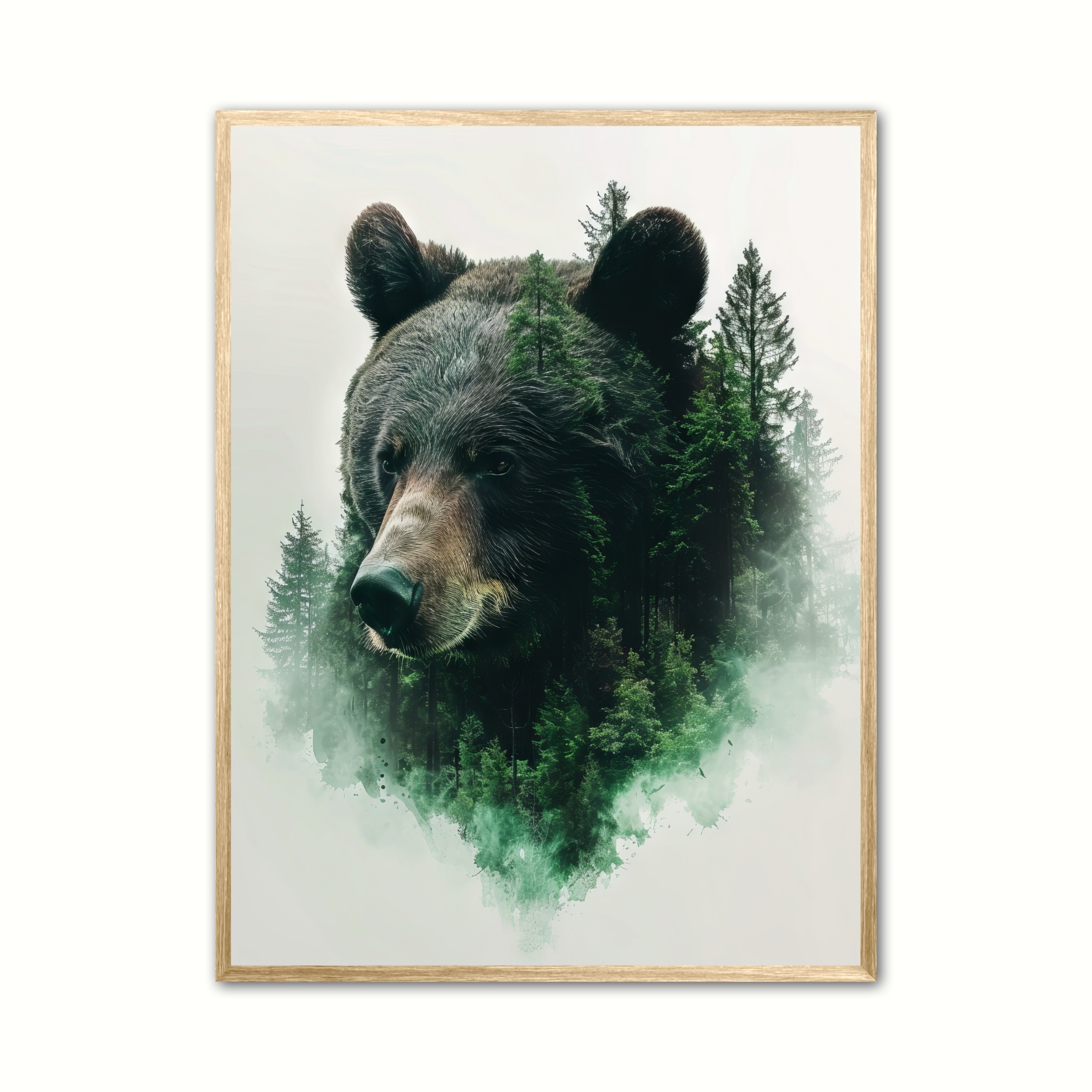 Plakat med Bjrn Plakat 8 21 x 29,7 cm (A4)