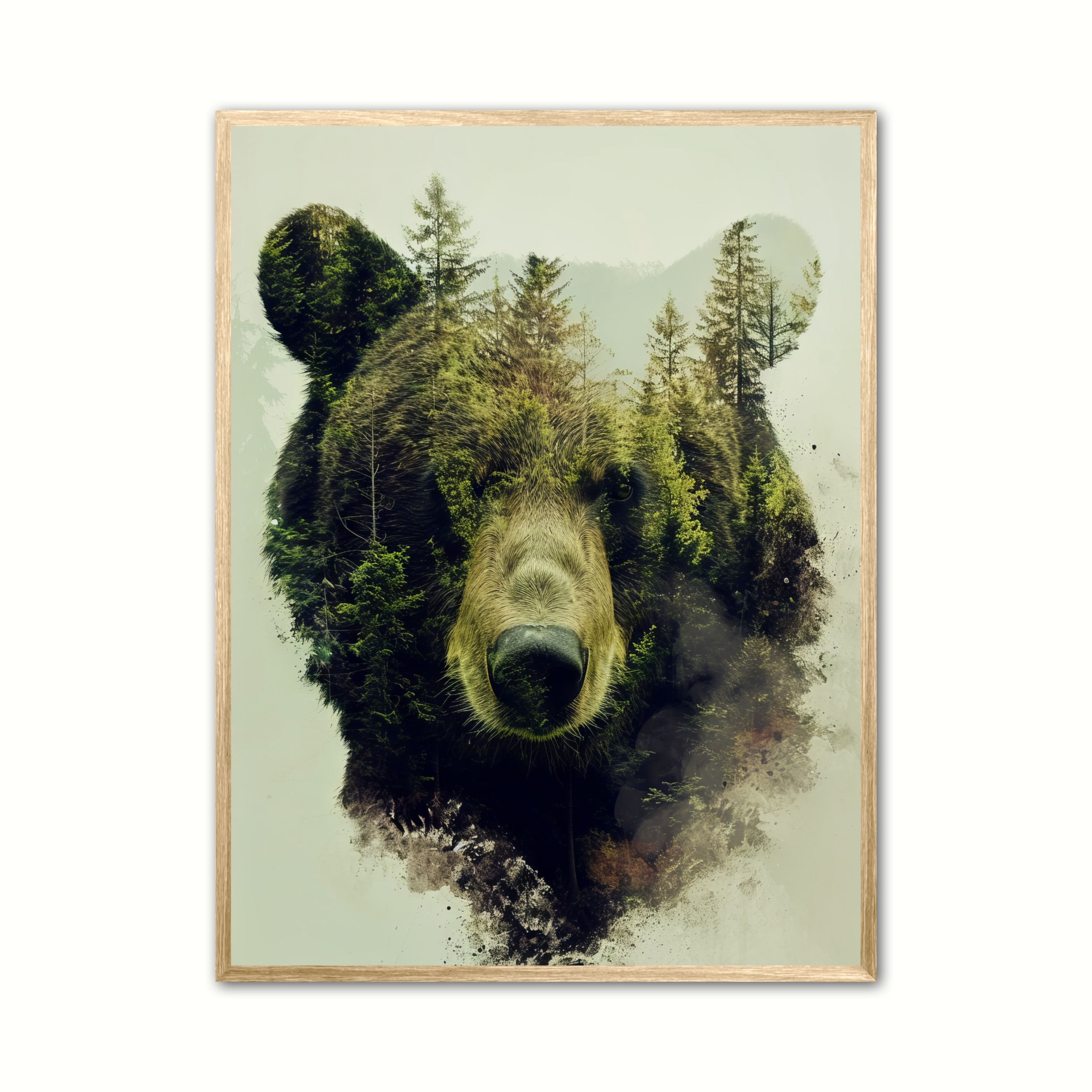 Plakat med Bjrn Plakat 11 21 x 29,7 cm (A4)