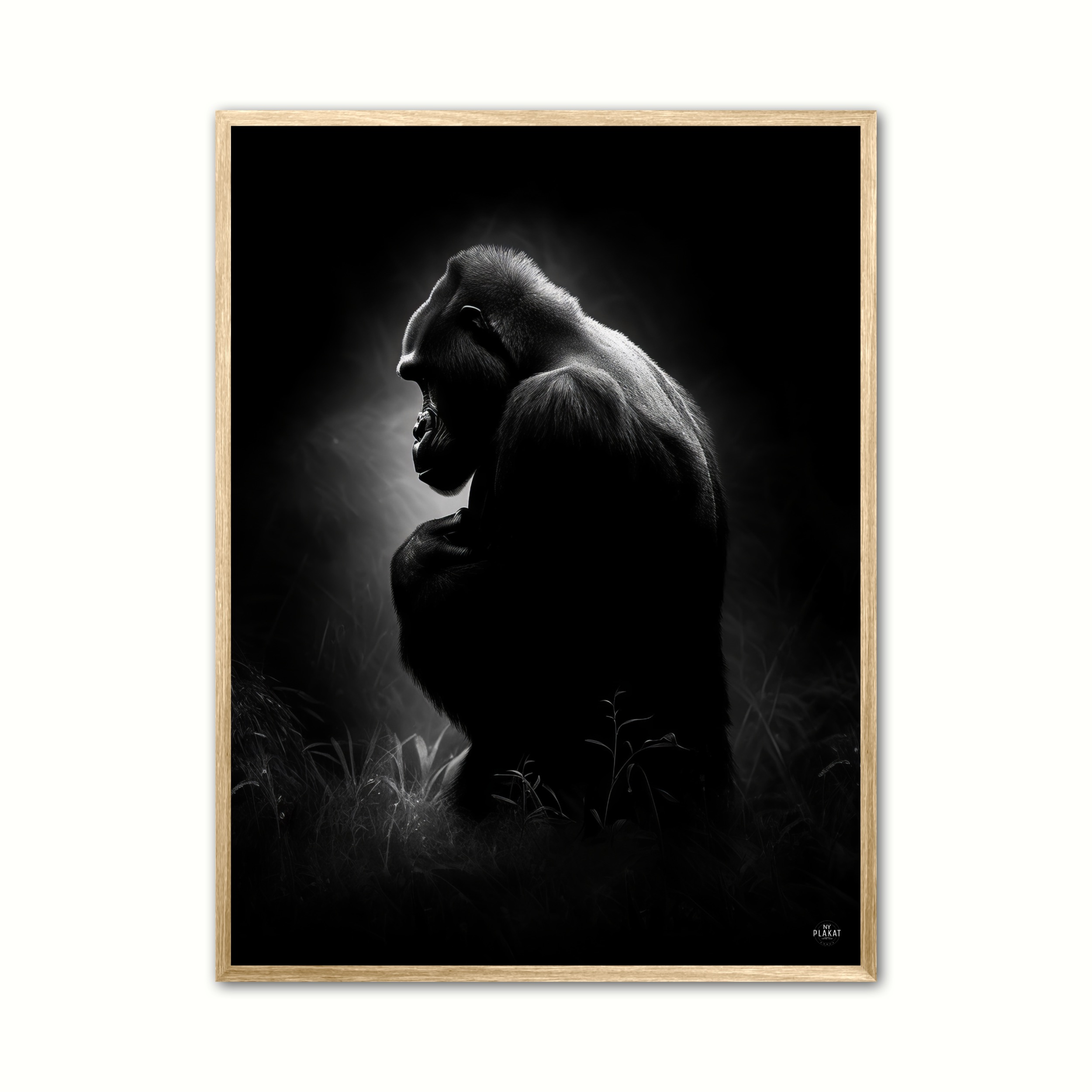 Plakat med Gorilla Plakat 10 21 x 29,7 cm (A4)