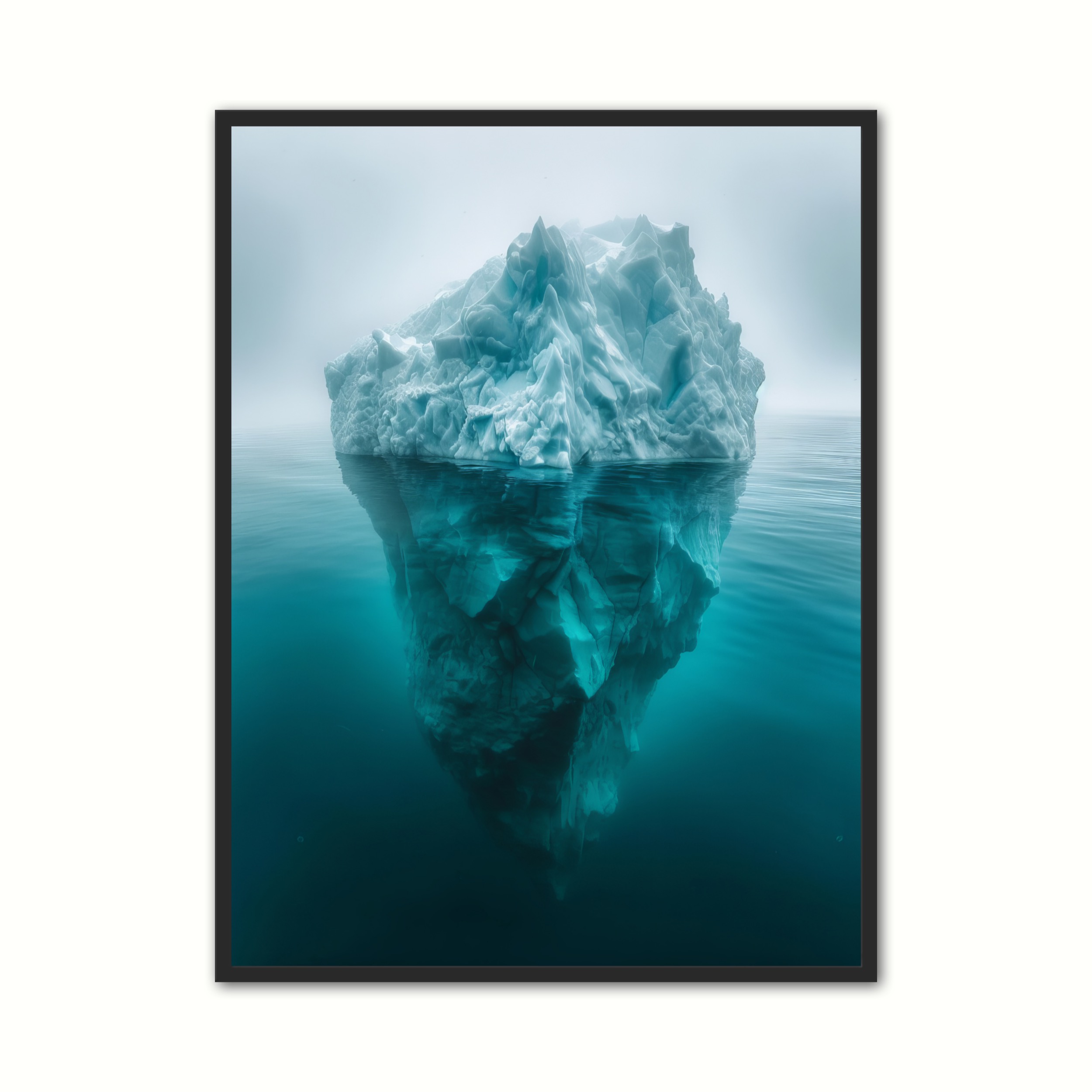Plakat med Isbjerg Plakat 6 21 x 29,7 cm (A4)