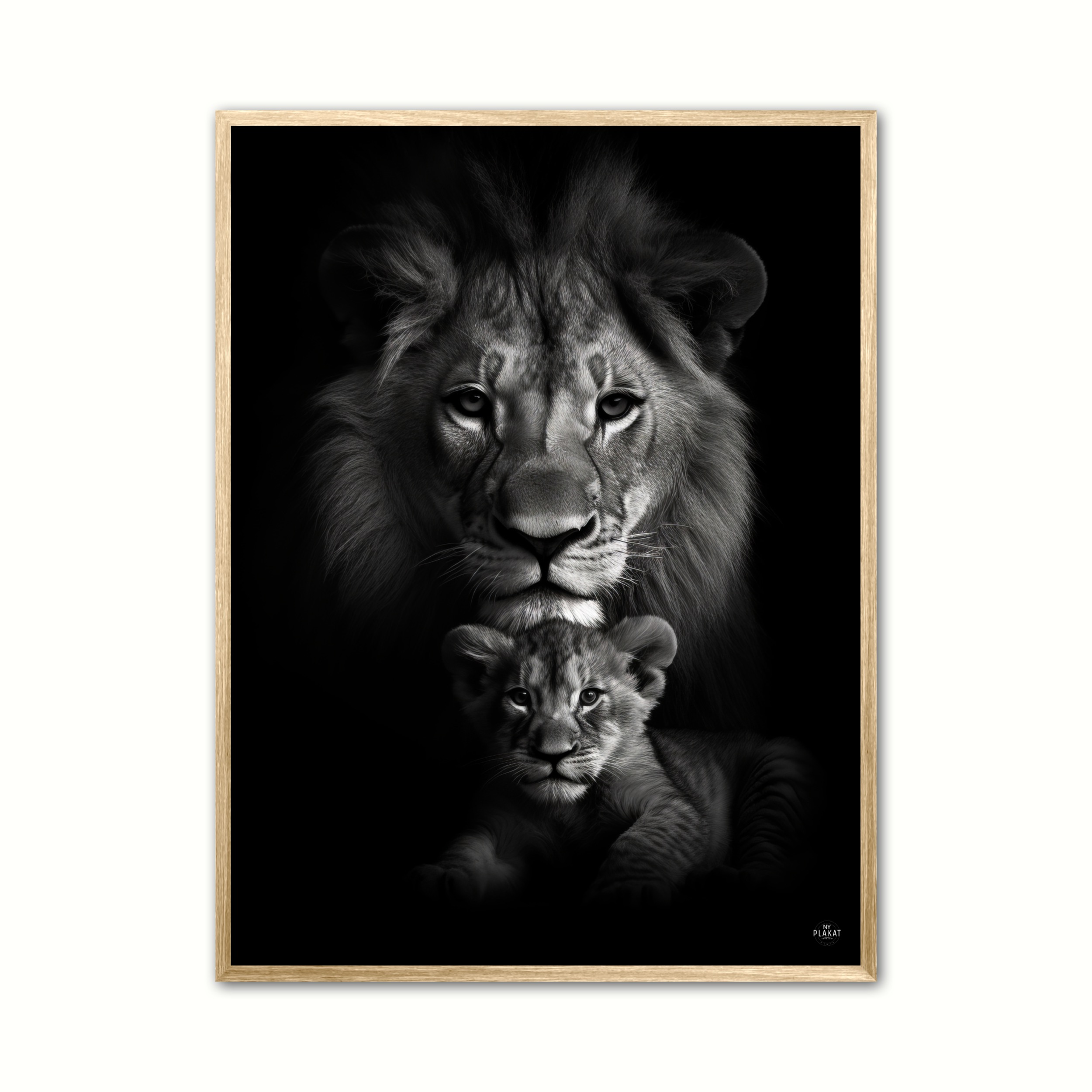 Lve + Unge Plakat 3 - Brneplakat 21 x 29,7 cm (A4)