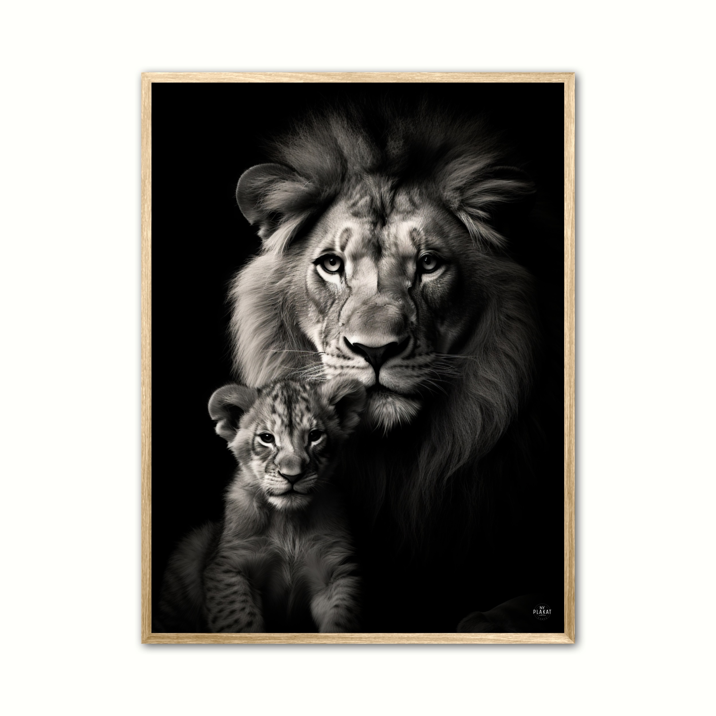 Lve + Unge Plakat 4 - Brneplakat 21 x 29,7 cm (A4)