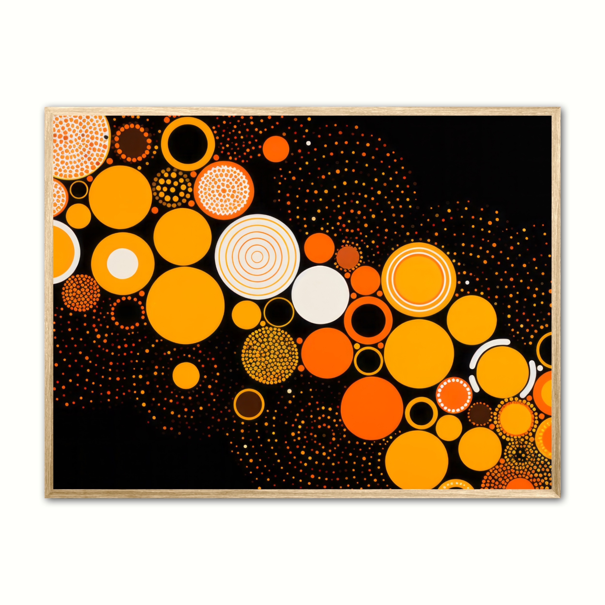 Orange Oasis Parade plakat 30 x 40 cm