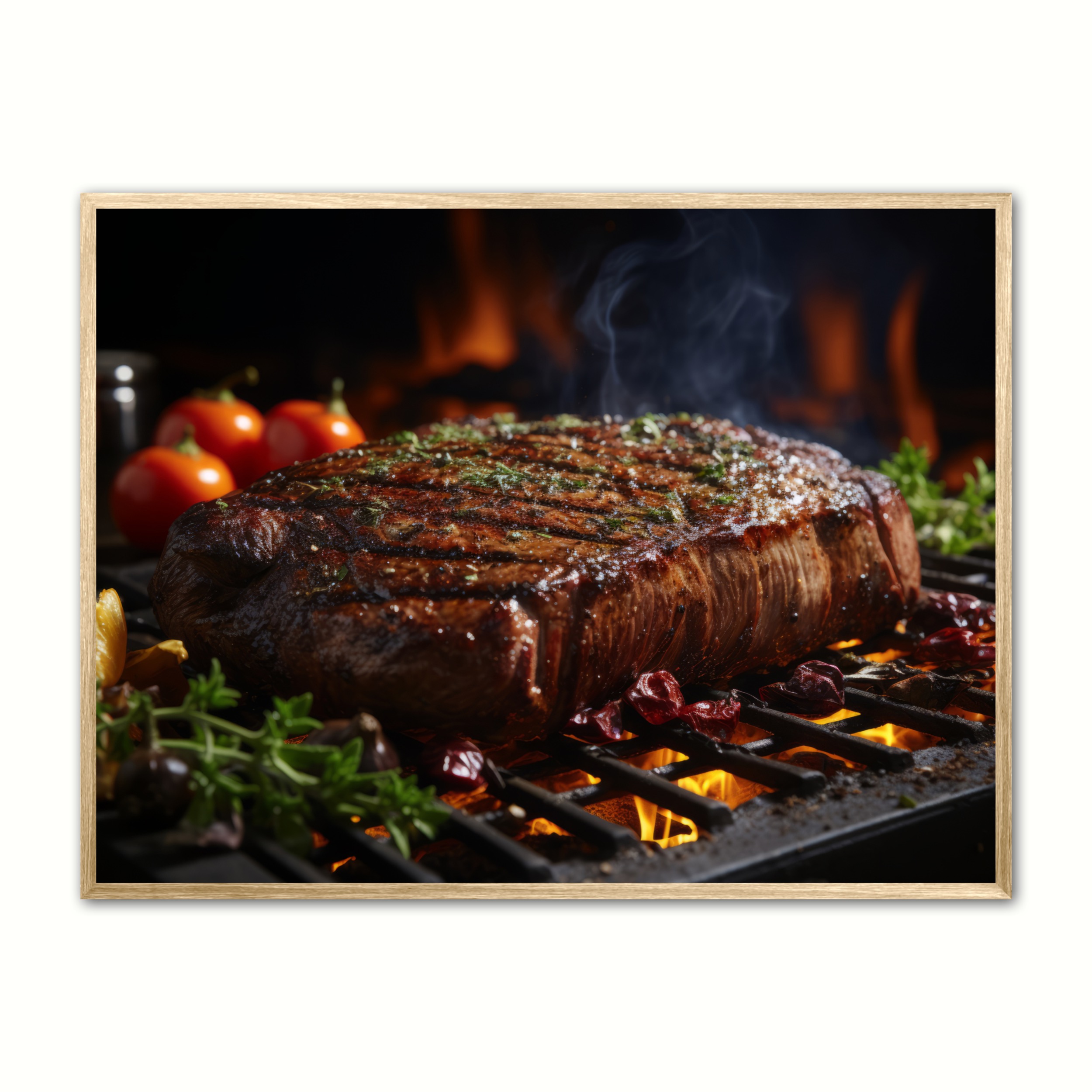 Steak plakat nr. 3 50 x 70 cm (B2)