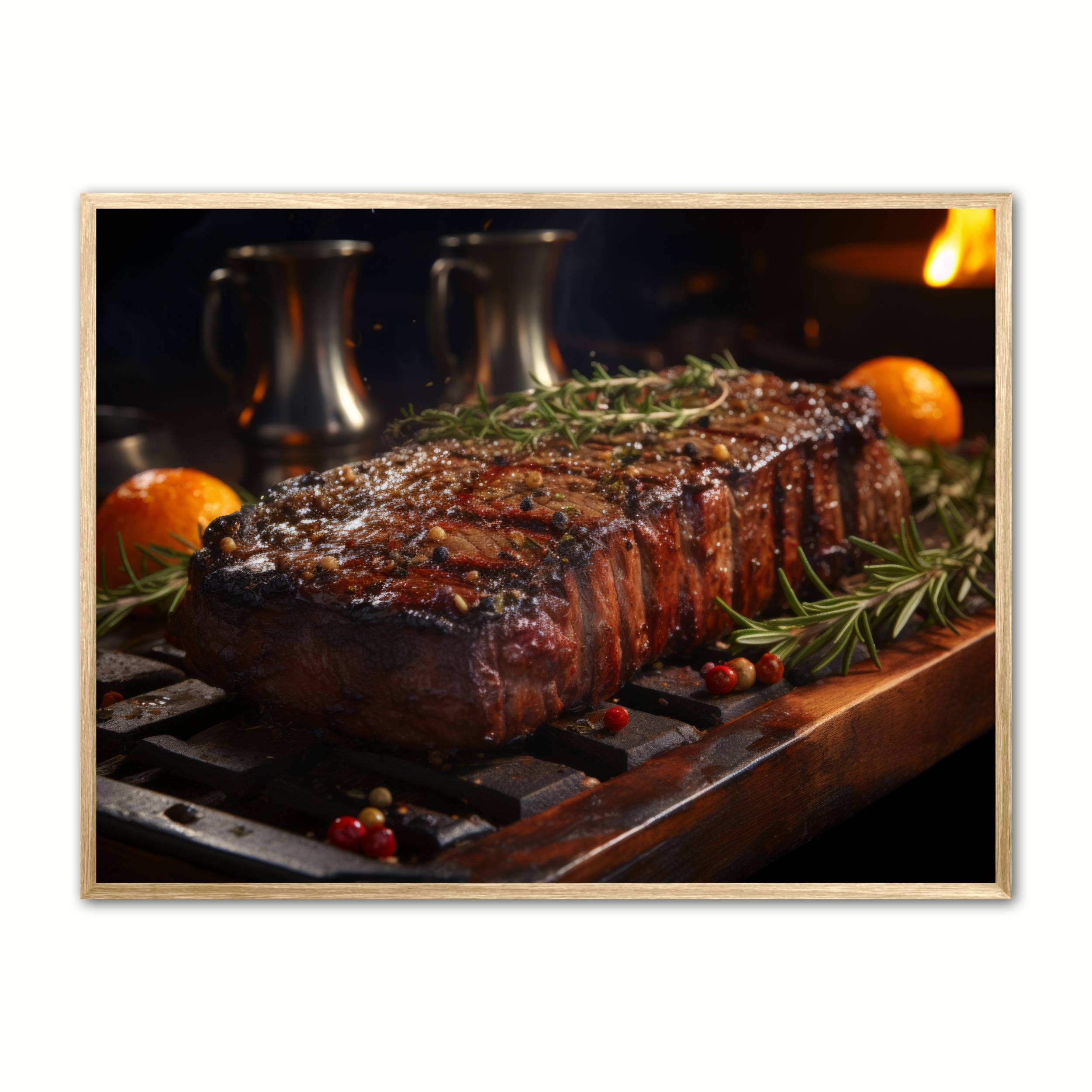 Steak plakat nr. 4 21 x 29,7 cm (A4)