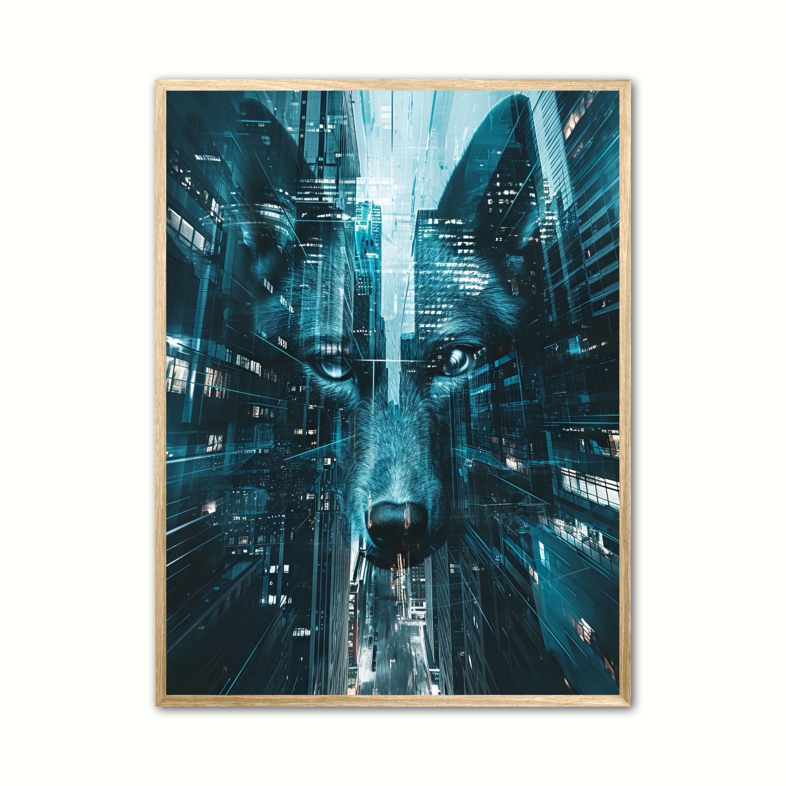 Plakat med Ulve Plakat 13 - By 21 x 29,7 cm (A4)